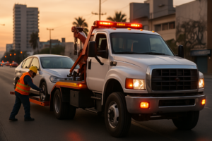 Grúa para traslado local en Tijuana segura y rápida