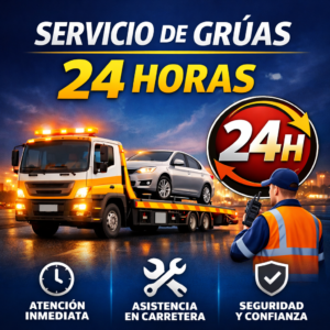 Ventajas de contratar un servicio de grúas 24 horas