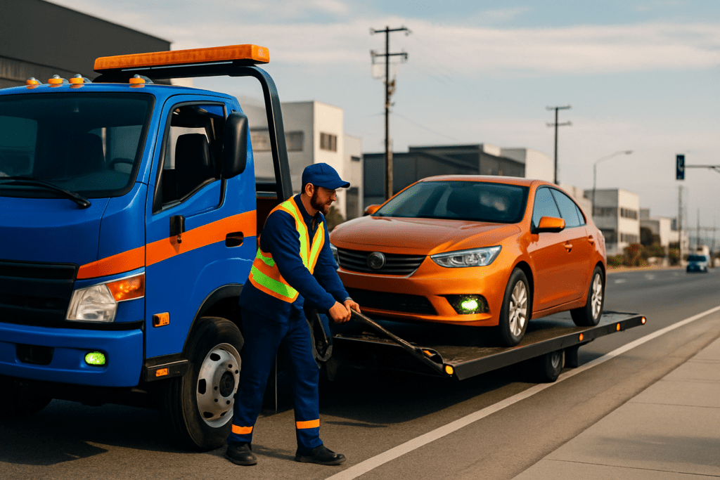 Grúas en Otay Tijuana para emergencias cerca de garitas y zonas industriales