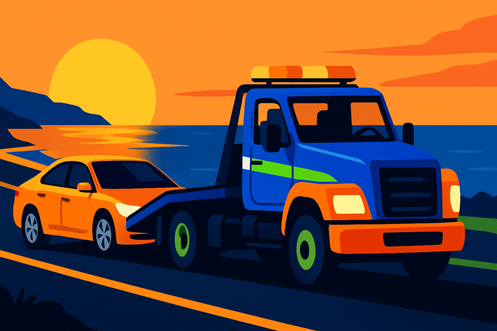 Cuando necesitas grúas en Rosarito sin complicarte en carretera