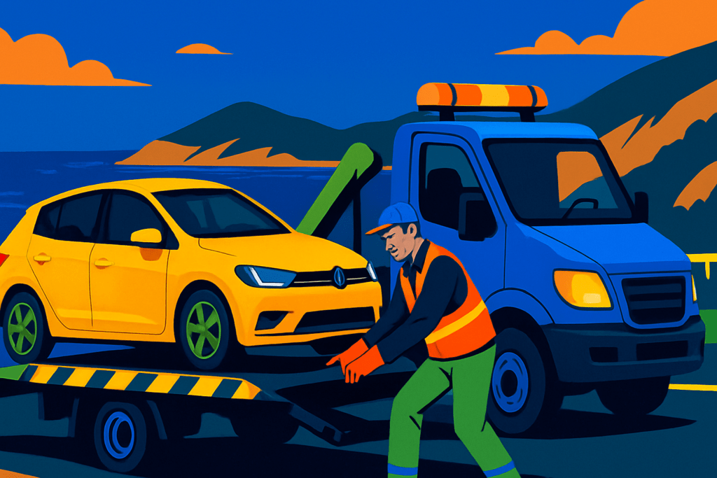 Cómo actuar si necesitas una grúa en la carretera Tijuana Ensenada